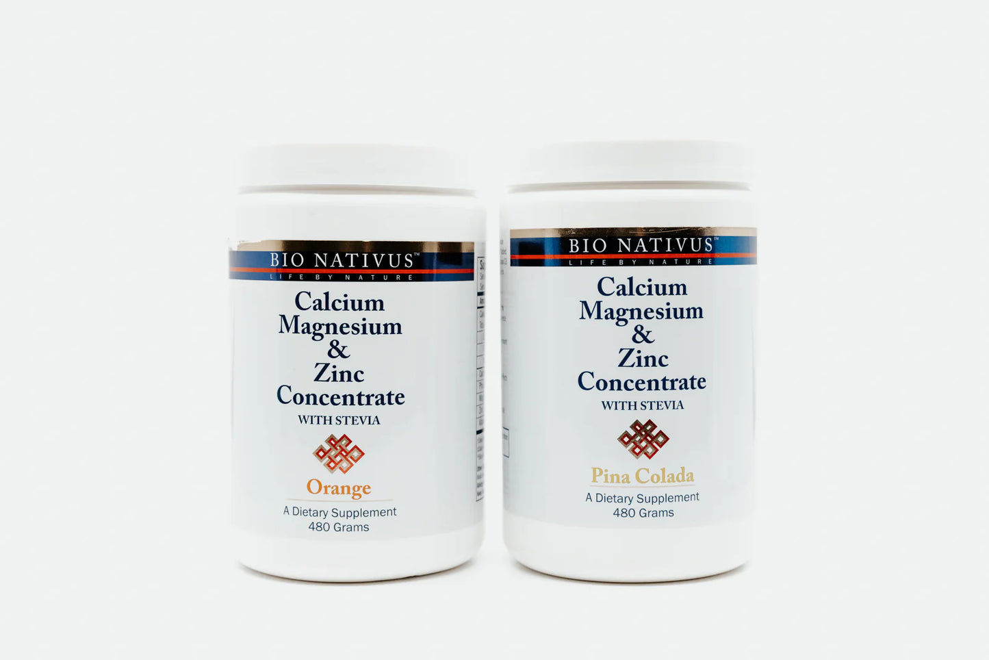 Calcium, Magnesium & Zinc Concentrate -- 480 grams Orange flavor Bio Nativus