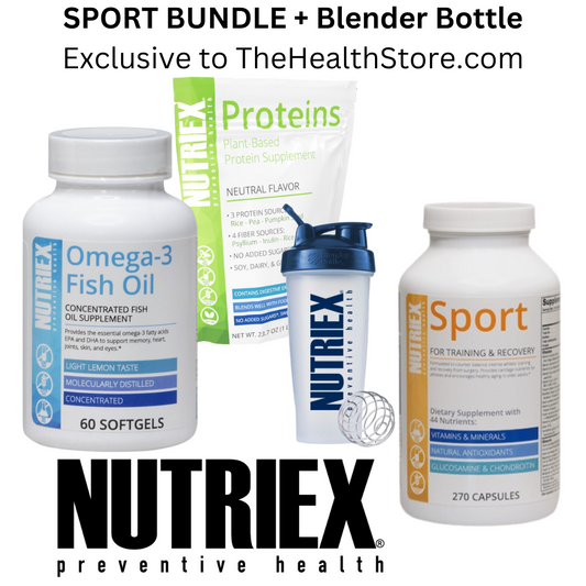 NUTRIEX Sport bundle w/ blender bottle Nutriex