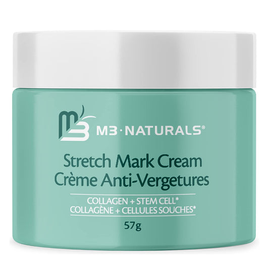 M3 Naturals Stretch Mark Cream - Collagen & Stem Cell Maternity Skincare Oil M3 Naturals