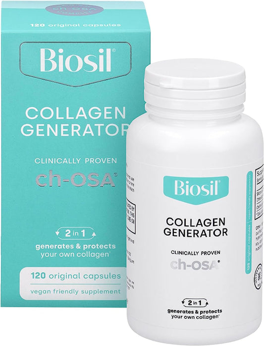 BioSil - with Patented ch-OSA Complex - Increase Collagen Production for Beautiful Hair, Skin & Nails Biosil