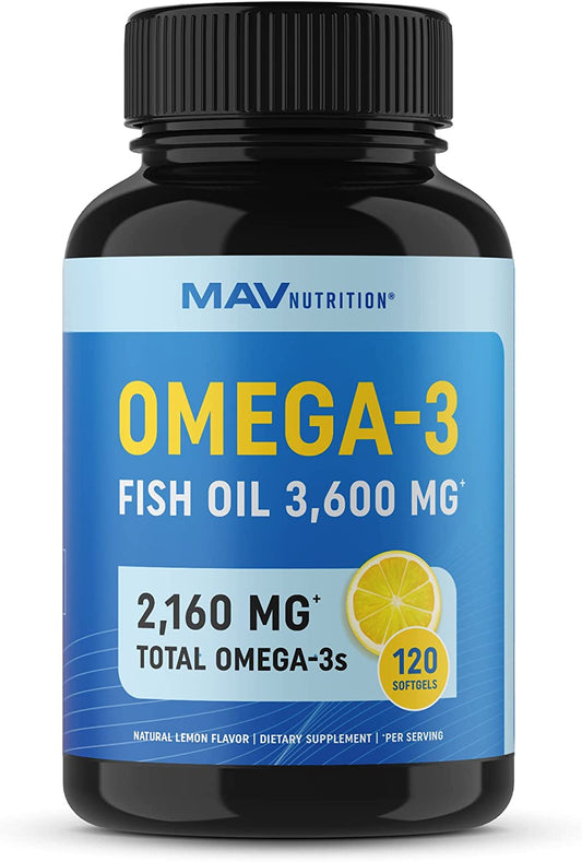 MAV Fish Oil Softgels MAV Nutrition