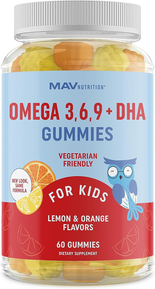MAV Nutrition Omega 3 Gummies for Kids MAV Nutrition