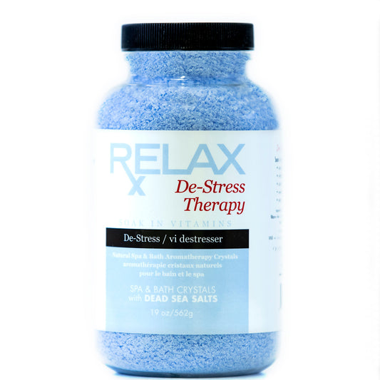 De-Stress Therapy Bath Crystals Relax Spa and Bath