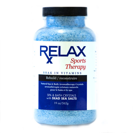 Sports Therapy Bath Crystals Relax Spa and Bath