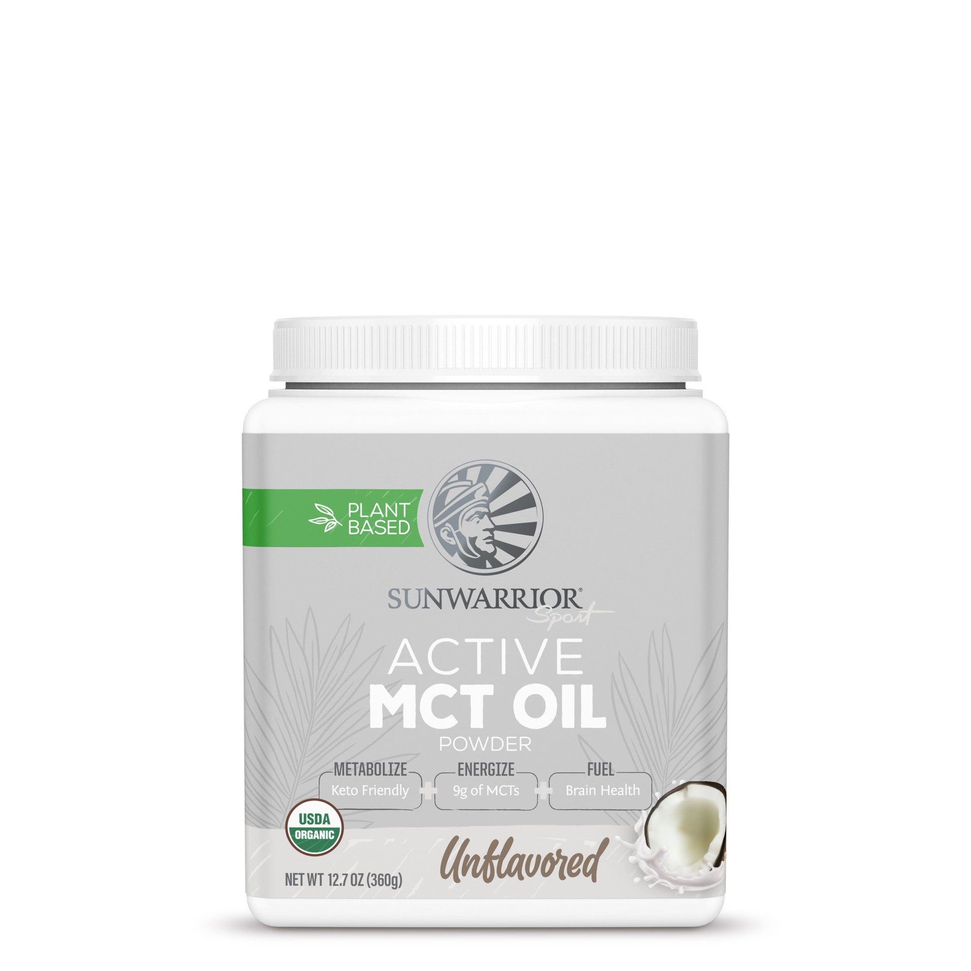 Active MCT Oil Powder - Unflavored Sunwarrior