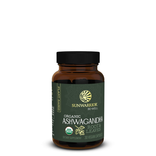 Be•Well Organic Ashwagandha - capsules Sunwarrior