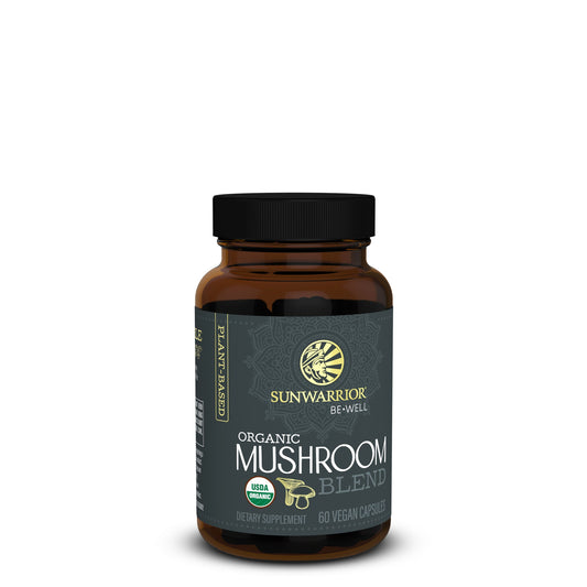 Be•Well Organic Mushroom Blend - capsules Sunwarrior