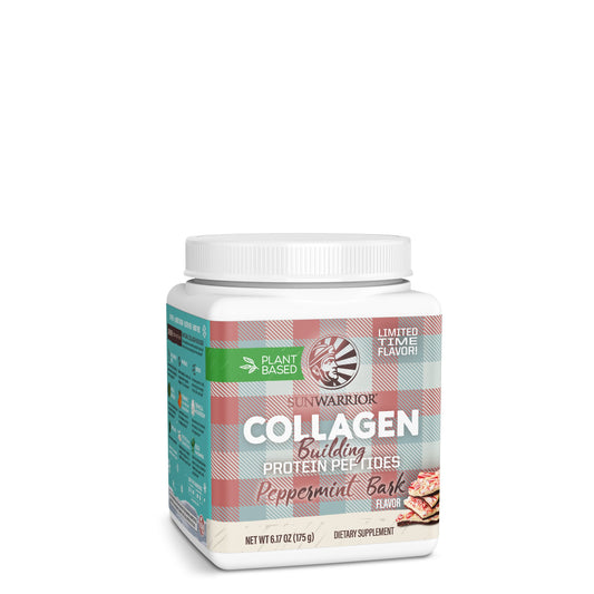 Collagen Building Protein Peptides - Peppermint Bark - 7 Servings Sunwarrior