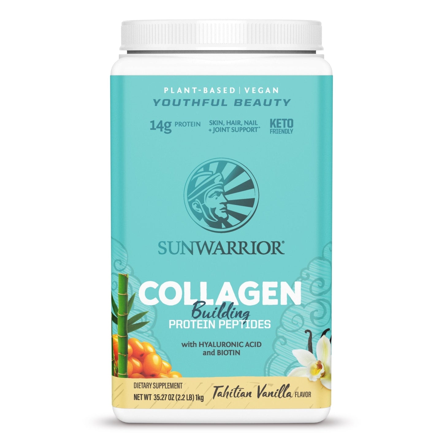 Collagen Building Protein Peptides - Tahitian Vanilla Sunwarrior