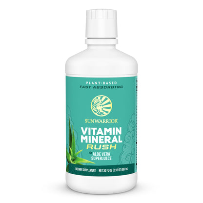 Vitamin Mineral Rush in Aloe Vera Superjuice Sunwarrior