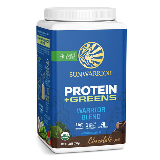 Warrior Blend Protein Plus Greens Sunwarrior