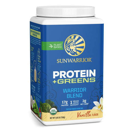 Warrior Blend Protein Plus Greens Sunwarrior