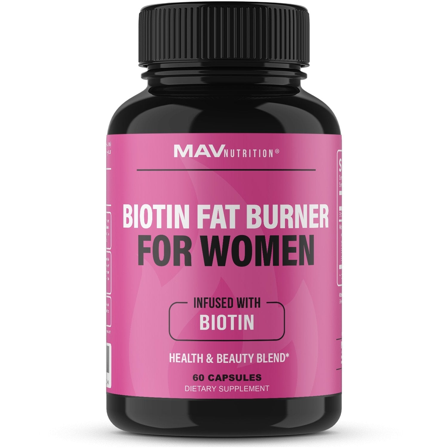 MAV Biotin Fat Burner Capsules MAV Nutrition