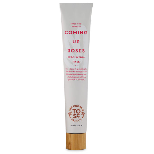 Exfoliating and Hydrating Face Mask | Coming Up Roses by The Organic Skin Co. | Exfoliating Face Wash and Face Scrub | Facial Masks for Women Skin Care The Organic Skin Co