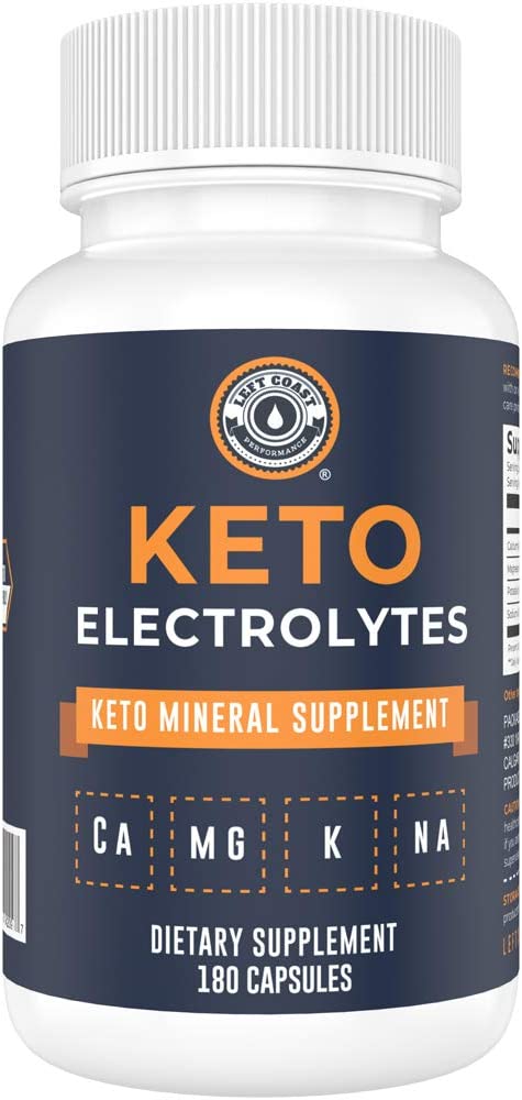 Left Coast Performance Keto Electrolytes Capsules Left Coast Performance