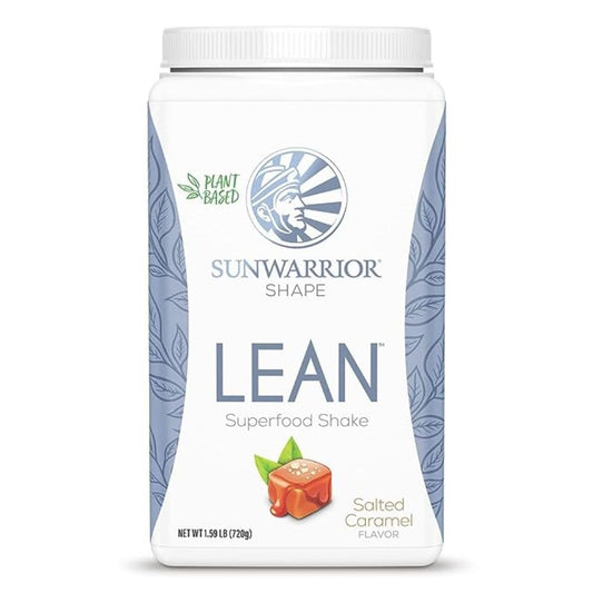 Sunwarrior Vegan Protein Superfood Shake Meal Replacement Organic Protein Supplement | Gluten Free Non-GMO Dairy Free Sugar Free Low Carb Plant Based Protein | Caramel 20 Servings | Shape Lean Sunwarrior