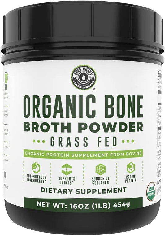 Left Coast Performance Organic Bone Broth Protein, Unflavored Left Coast Performance