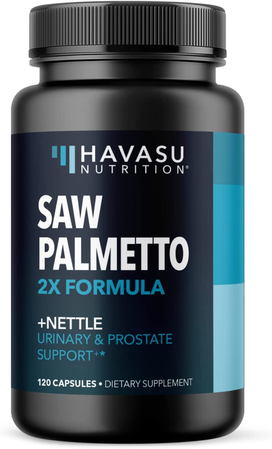 Saw Palmetto + Nettle 2X Formula for Urinary & Prostate Support, 120 Count Havasu Nutrition