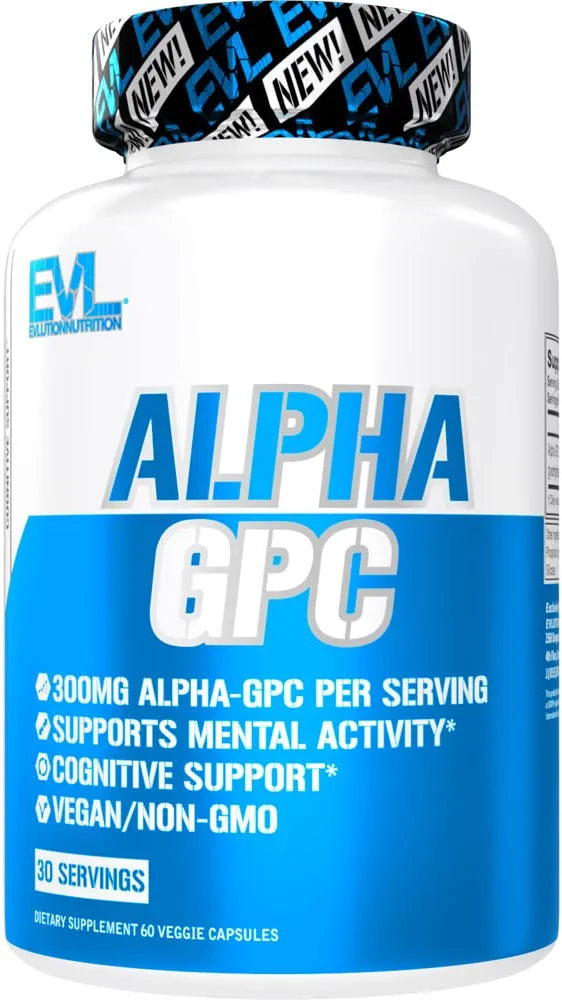 Evlution Nutrition Alpha GPC 60 Count EVLUTION NUTRITION