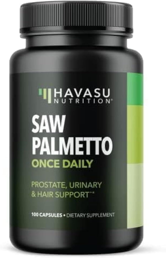 Saw Palmetto Once Daily, 100 Capsules Havasu Nutrition