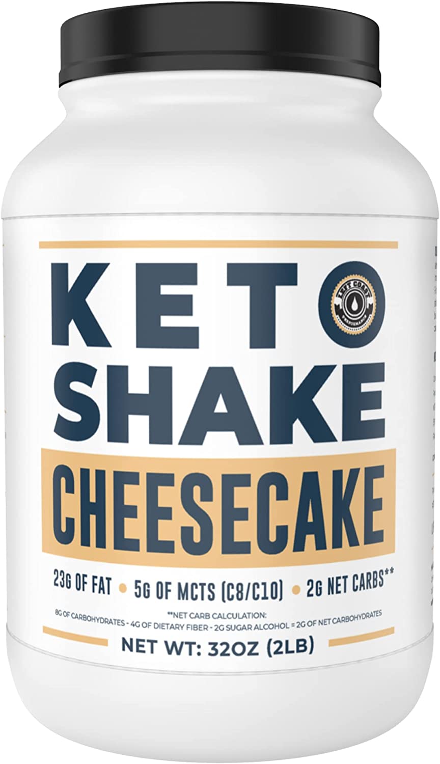 Left Coast Performance Cheesecake Keto Meal Replacement Shake [2lbs] Left Coast Performance