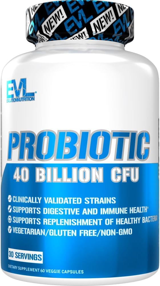 EVL Probiotic Capsules EVLUTION NUTRITION