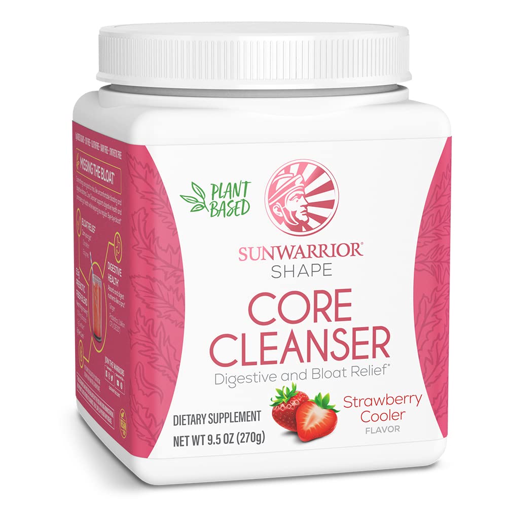 Gluten Free Colon Cleanse Powder with Fiber Probiotics & Prebiotics Bloat Relief Digestive Support for Women & Men Vegan Sunwarrior