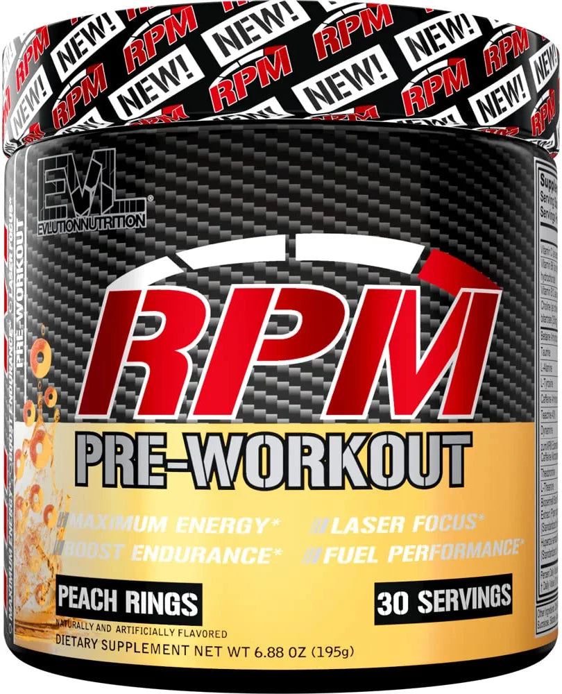 Pre Workout Powder for Energy and Focus - Evlution Nutrition Pre Workout Energy Drink Powder with Betaine Alanine Caffeine and Theacrine - Preworkout Powder Drink for Amplified Performance EVLUTION NUTRITION