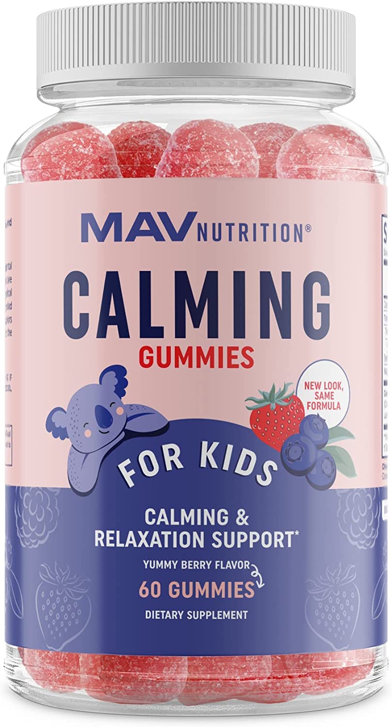 MAV Magnesium Calming Gummies for Kids MAV Nutrition