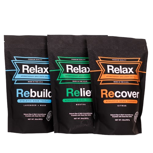 Athletic Soak Therapy Bundle Relax Spa and Bath