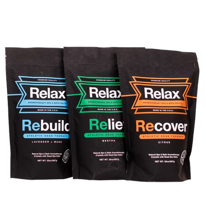 Athletic Soak Therapy Bundle Relax Spa and Bath