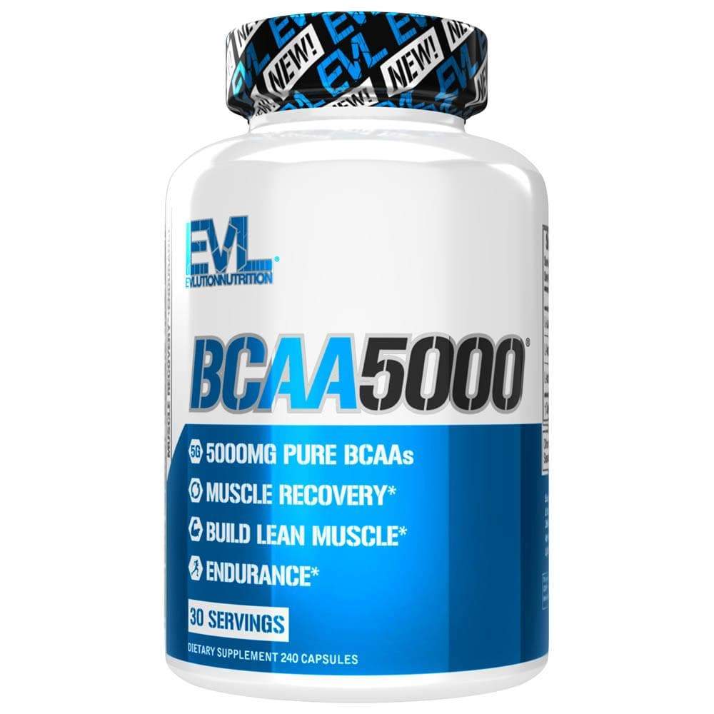 EVL BCAA5000 Capsules EVLUTION NUTRITION