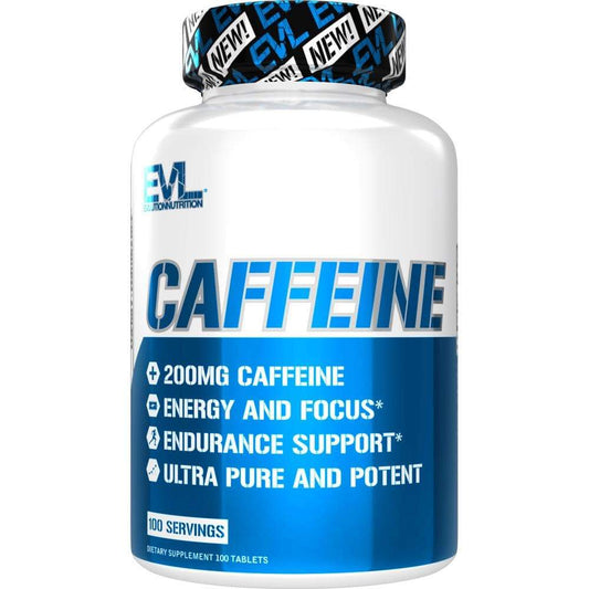 EVL Caffeine Tablets EVLUTION NUTRITION