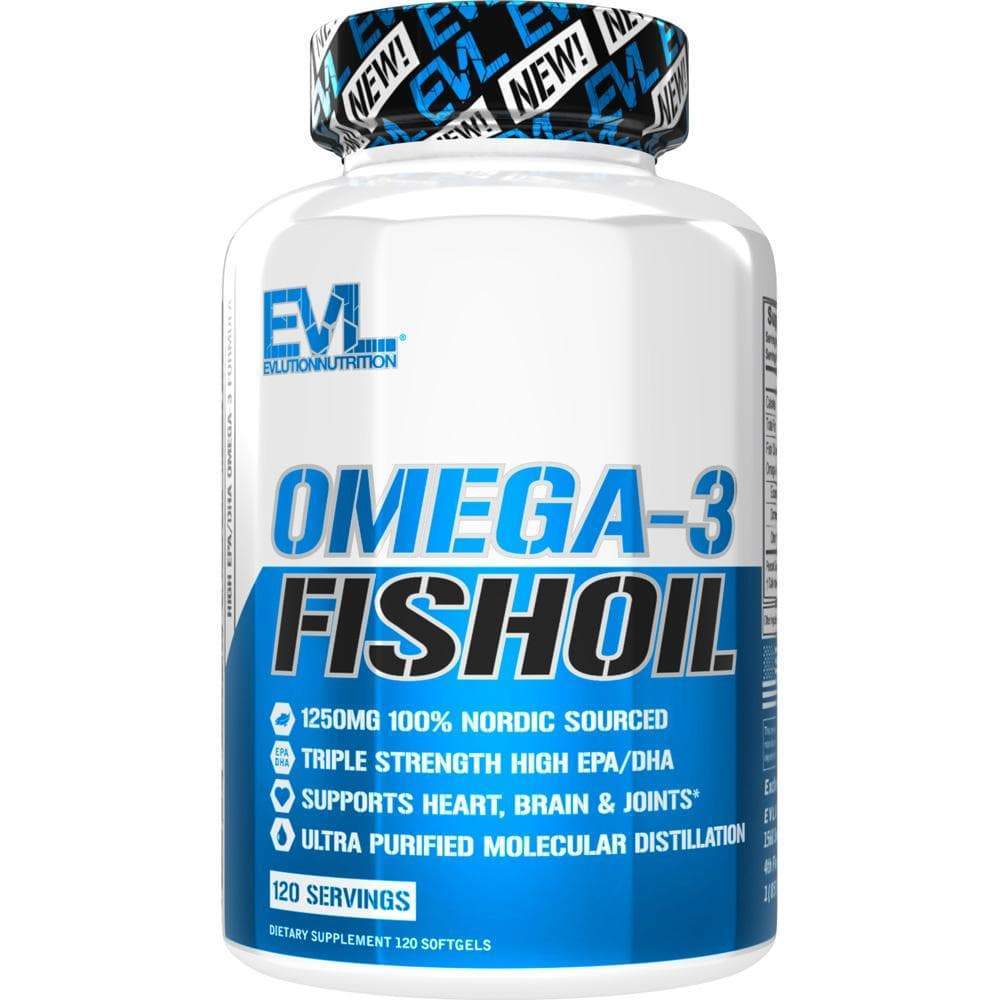 EVL Omega-3 Fish Oil EVLUTION NUTRITION