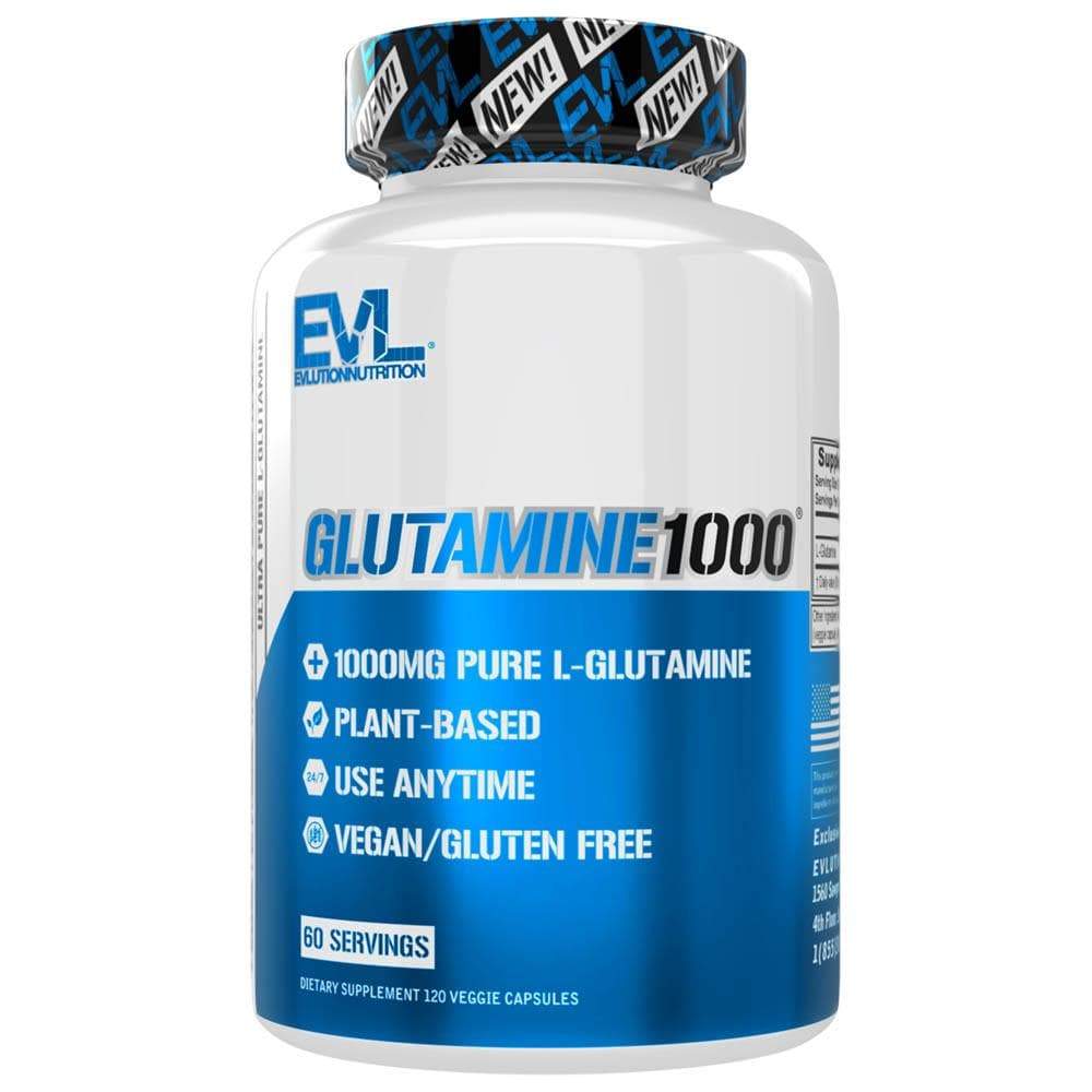 EVL Glutamine1000 Capsules EVLUTION NUTRITION