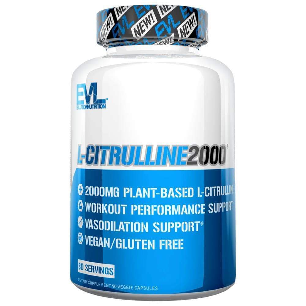 EVL L-Citrulline Capsules EVLUTION NUTRITION