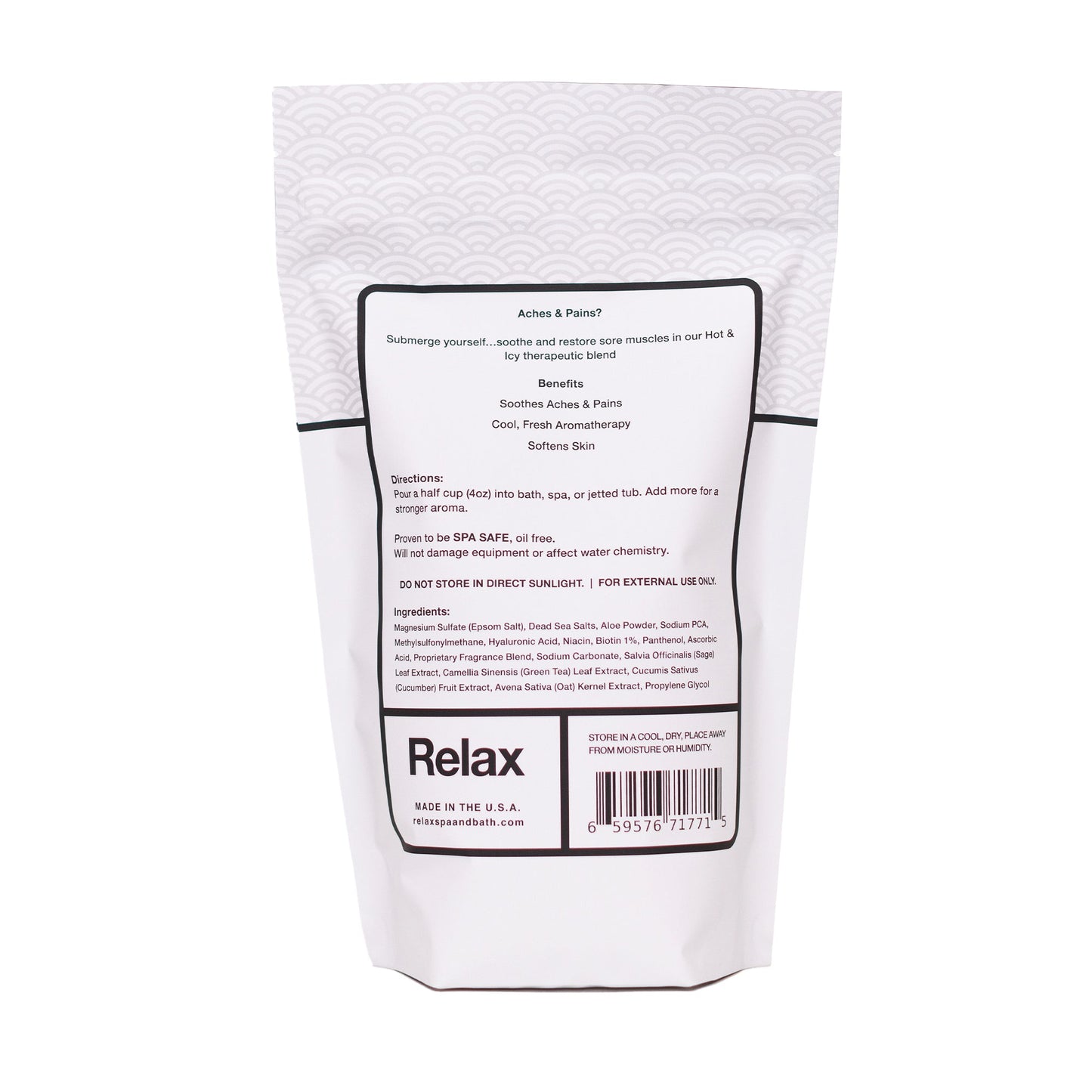 RX Therapy Bundle Relax Spa and Bath