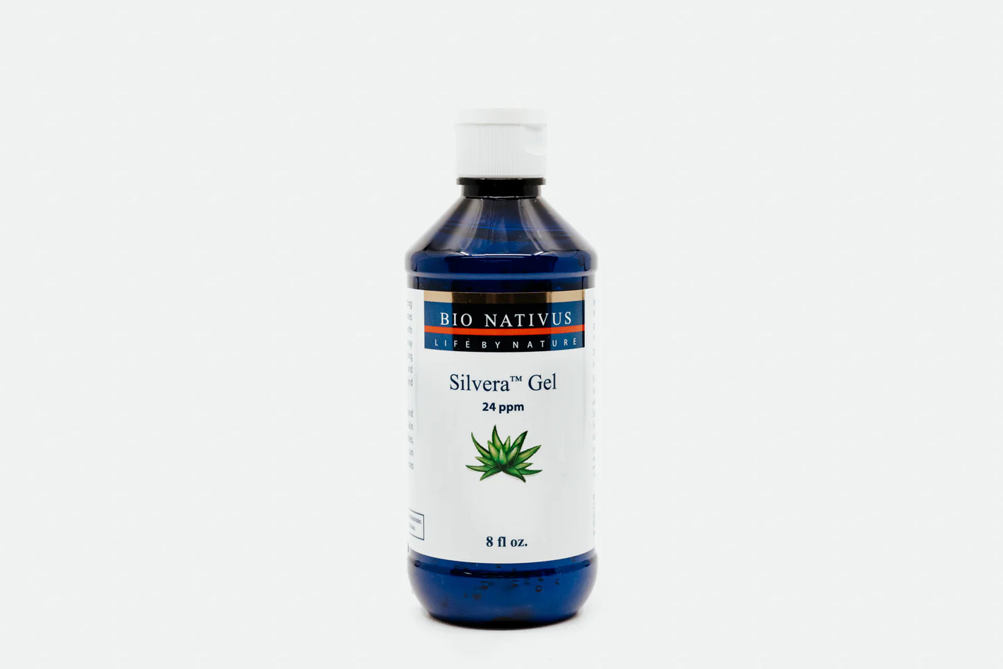 Silver gel w/ Aloe -- 24ppm 8oz Bio Nativus