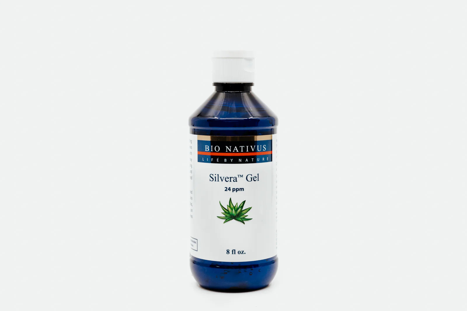 Silver gel w/ Aloe -- 24ppm 8oz Bio Nativus