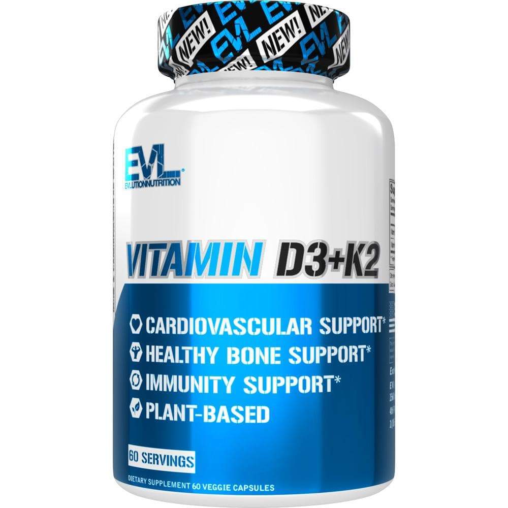 EVL Vitamin D3 + K2 EVLUTION NUTRITION