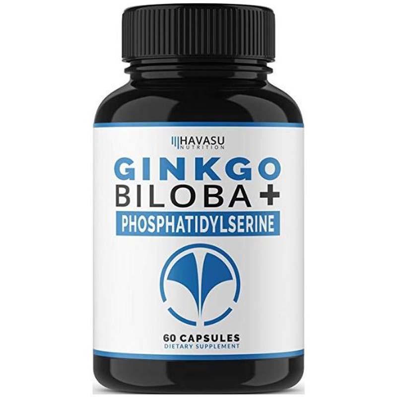 Ginkgo Biloba for Flawless Focus and Brain Function, 60 count Havasu Nutrition