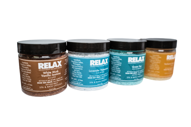 Escape Therapy Collection Bundle - 4 Ounce Bottles Relax Spa and Bath