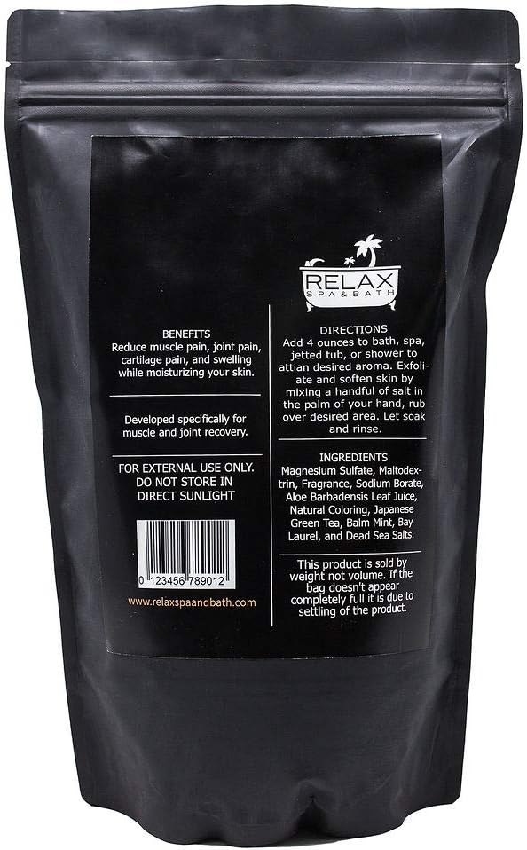 Recover Athletic Therapy - 32oz Relax Spa and Bath