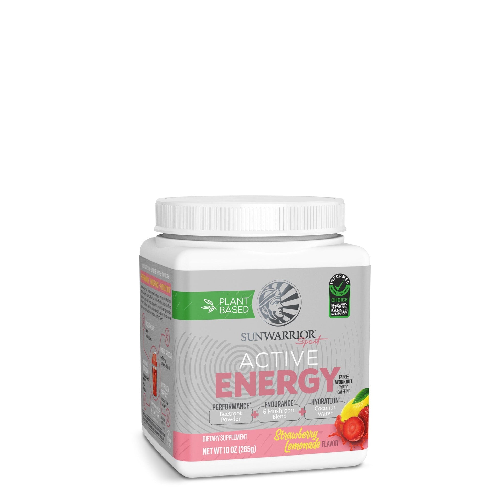 Active Energy - Strawberry Lemonade Sunwarrior