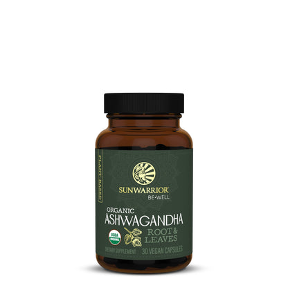 Be•Well Organic Ashwagandha - capsules Sunwarrior