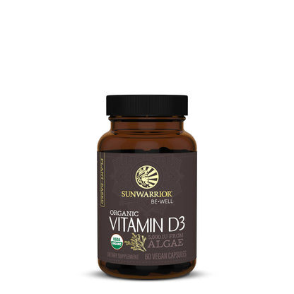 Be•Well Organic D3 - capsules Sunwarrior