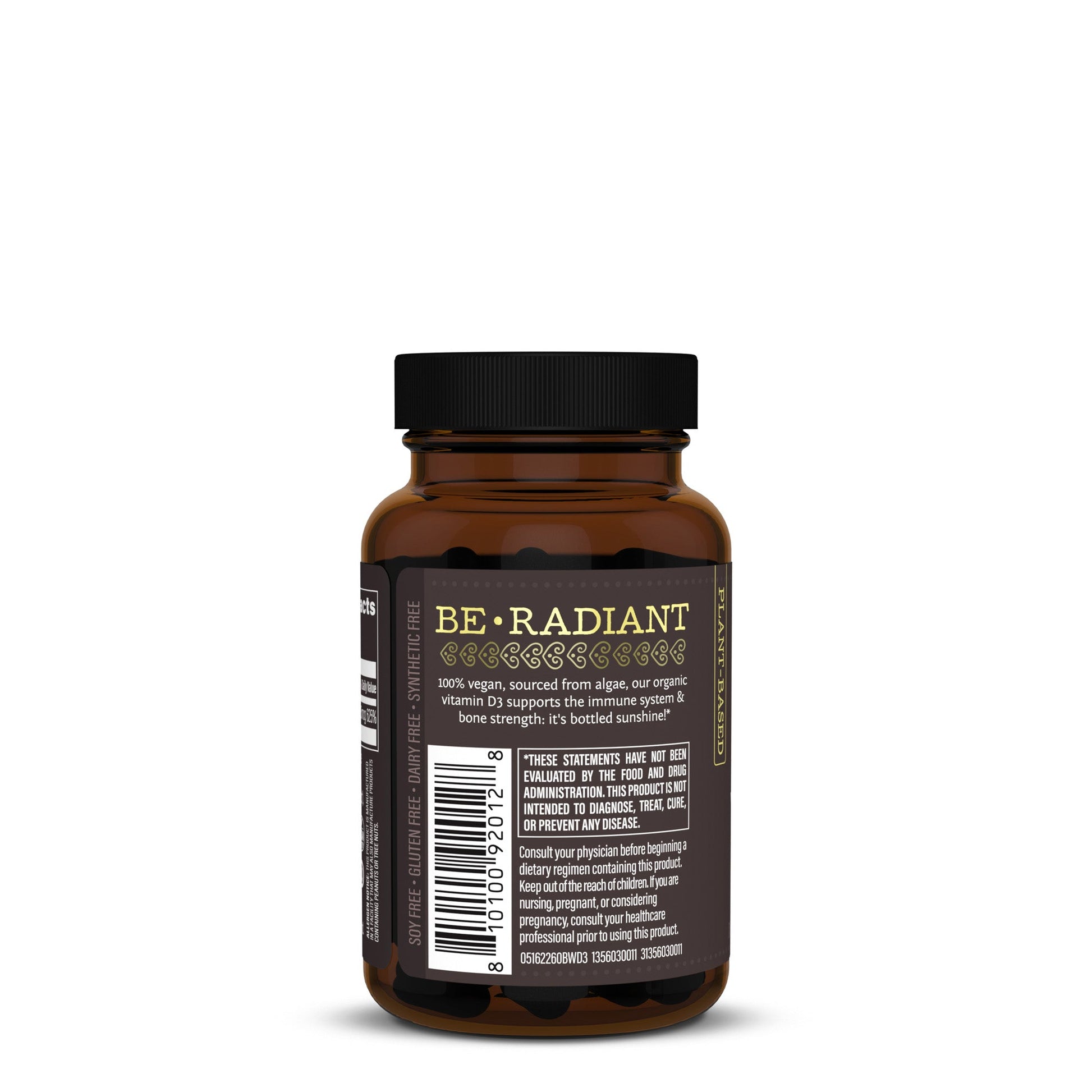 Be•Well Organic D3 - capsules Sunwarrior