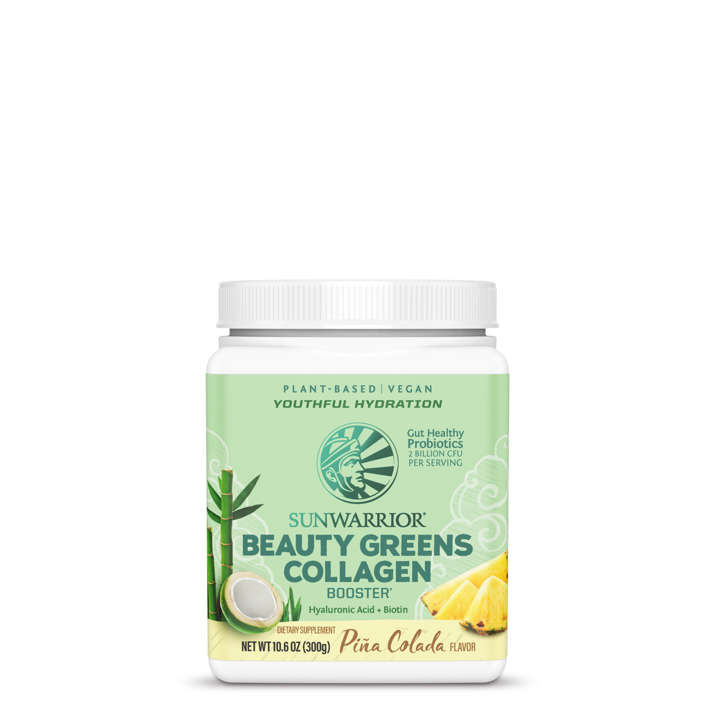 Beauty Greens Collagen Booster - Pina Colada Sunwarrior