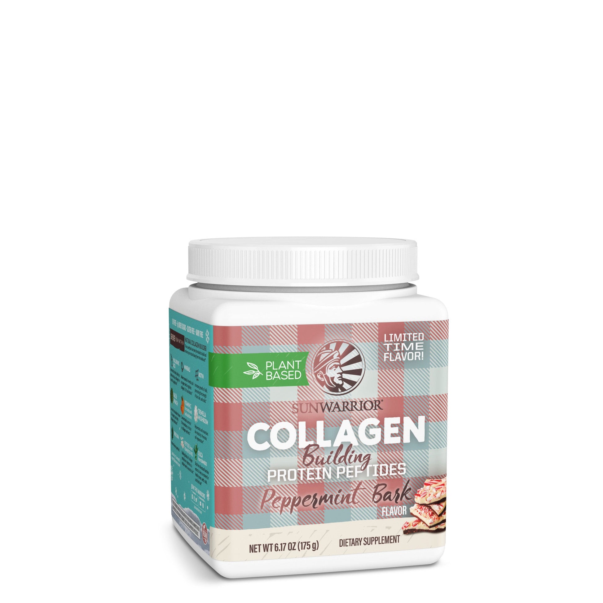 Collagen Building Protein Peptides - Peppermint Bark - 7 Servings Sunwarrior