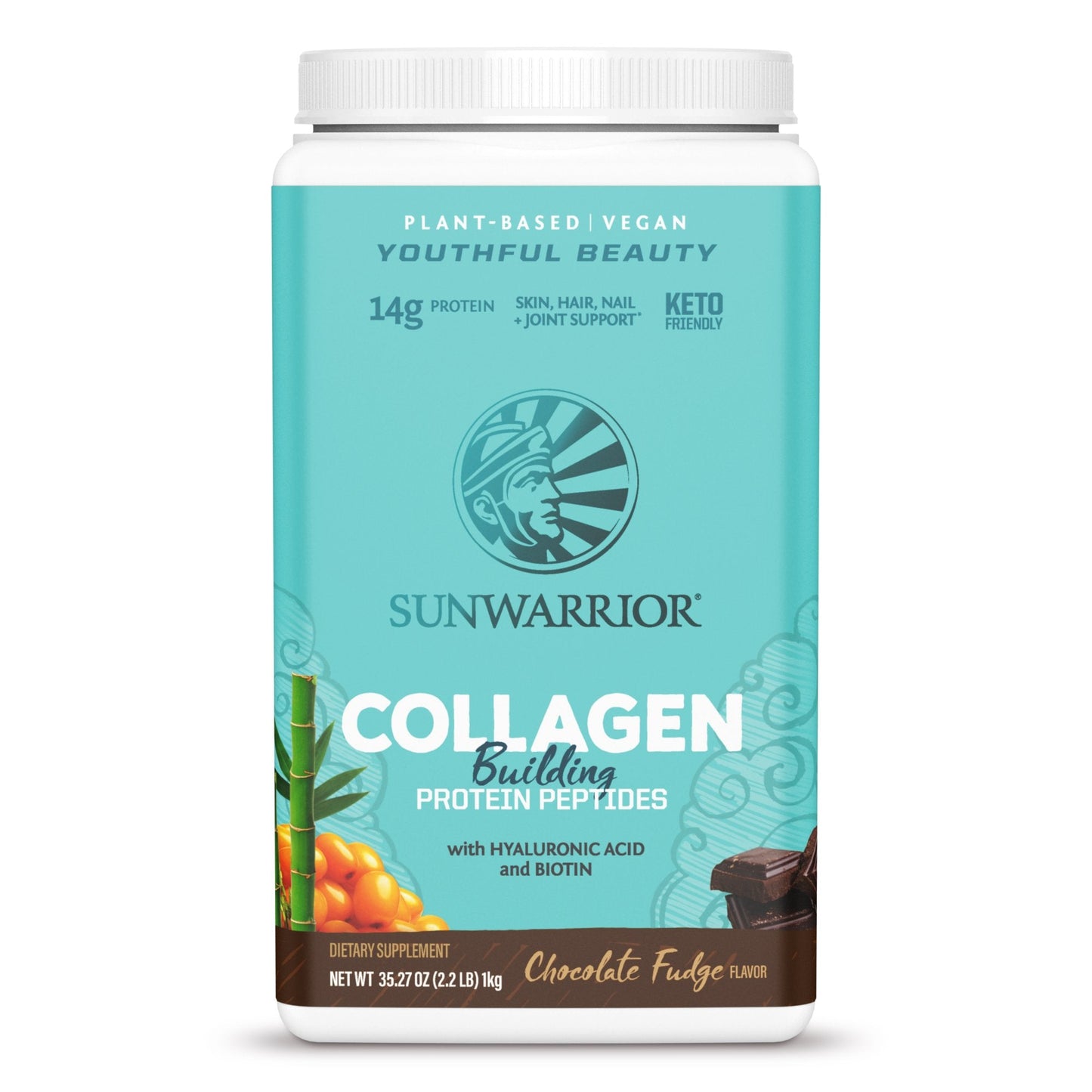 Collagen Building Protein Peptides - Chocolate Fudge Sunwarrior